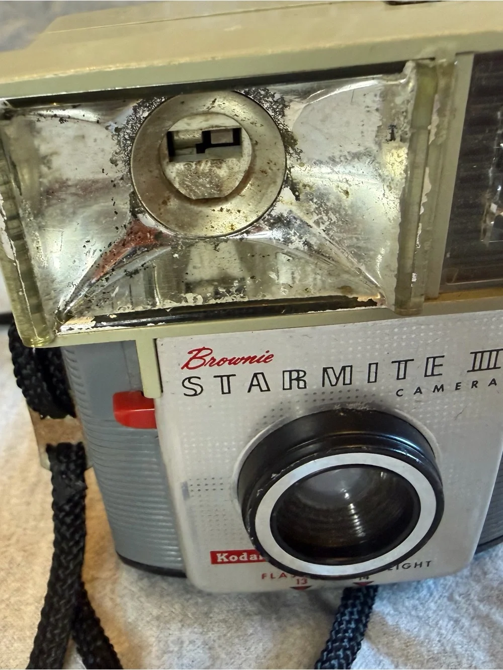 Kodak Brownie Starmite III Gray and Black Compact Film Camera